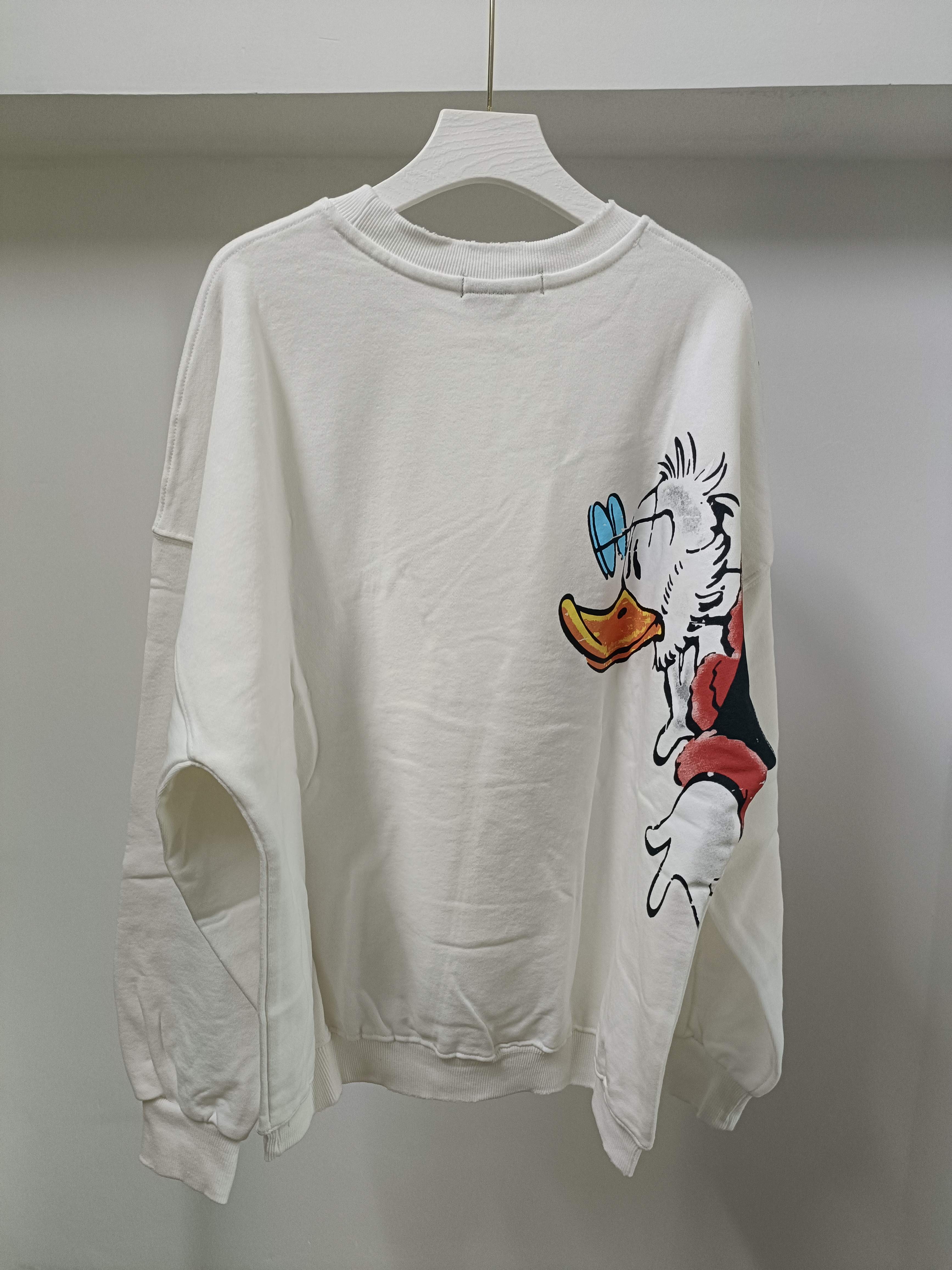 Women's oversized cartoon printed sweatshirts