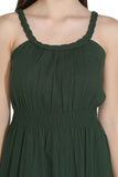 Women's Green Short Dress