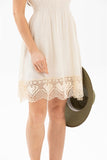 Women's Cream Short Dress